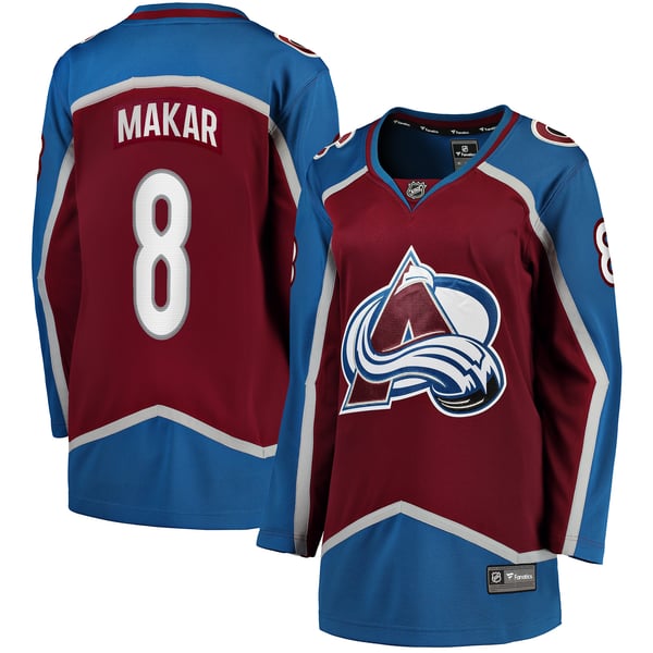 Cale Makar Colorado Avalanche Fanatics Women's Home Breakaway Player Jersey - Maroon - Image 2
