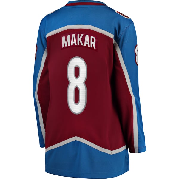 Cale Makar Colorado Avalanche Fanatics Women's Home Breakaway Player Jersey - Maroon - Image 4