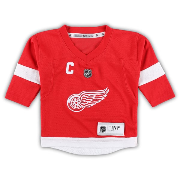 Infant Detroit Red Wings Dylan Larkin Red Replica Player Jersey - Image 3