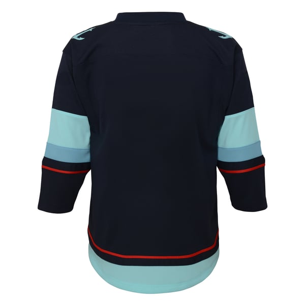Infant Seattle Kraken Navy Home Replica Jersey - Image 4