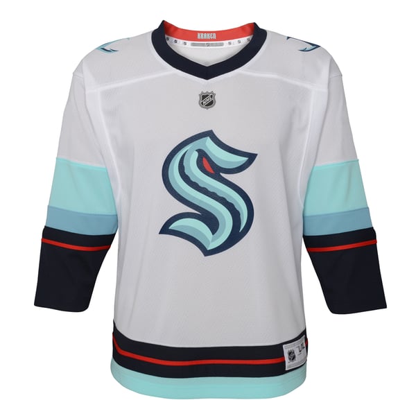 Infant Seattle Kraken White Away Replica Jersey - Image 3