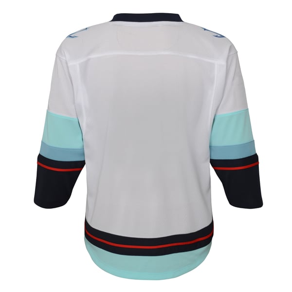 Infant Seattle Kraken White Away Replica Jersey - Image 4