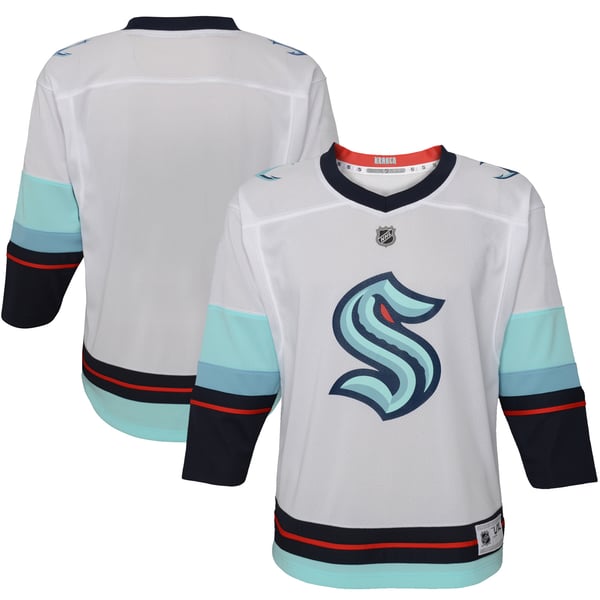 Infant Seattle Kraken White Away Replica Jersey - Image 1