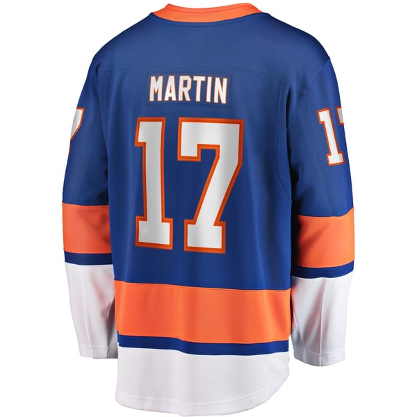 Matt Martin New York Islanders Fanatics Home Breakaway Player Jersey - Royal - Image 4