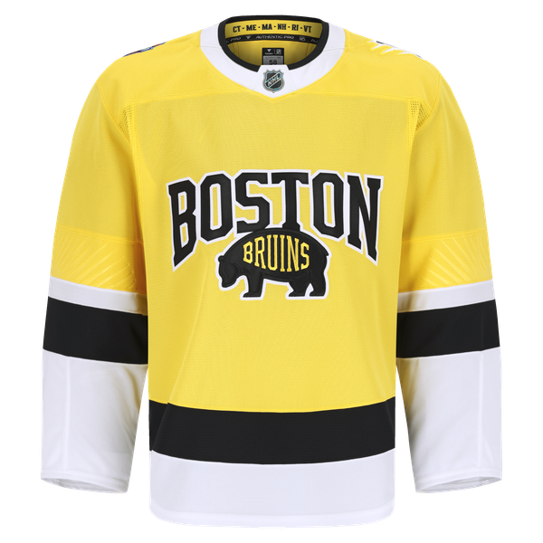 Men's Boston Bruins  Fanatics Gold 2026 NHL Stadium Series Authentic Pro Jersey
