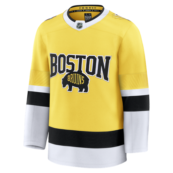 Men's Boston Bruins  Fanatics Gold 2026 NHL Stadium Series Premium Custom Jersey