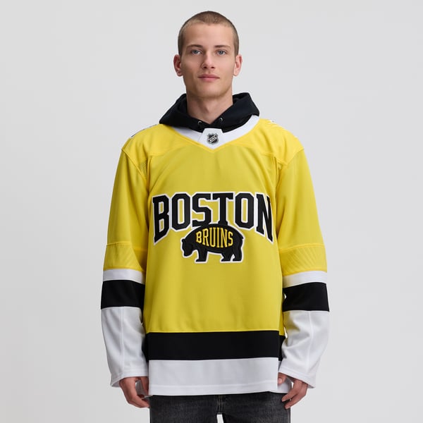 Men's Boston Bruins  Fanatics Gold 2026 NHL Stadium Series Premium Custom Jersey